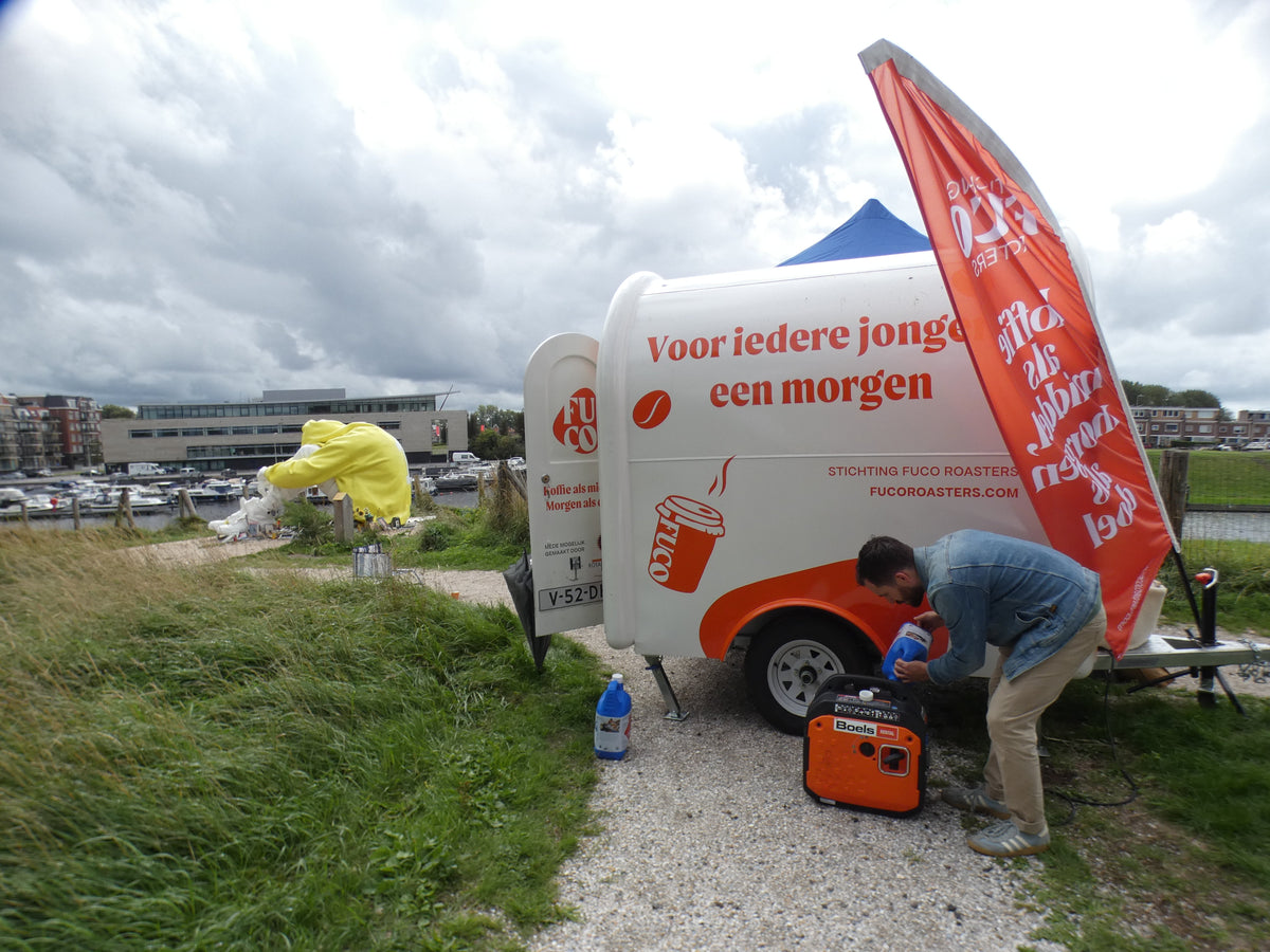 FUCO on tour bij Stille Strijd in Katwijk