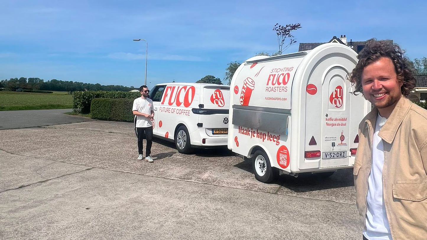 FUCO Koffiekar met de EO